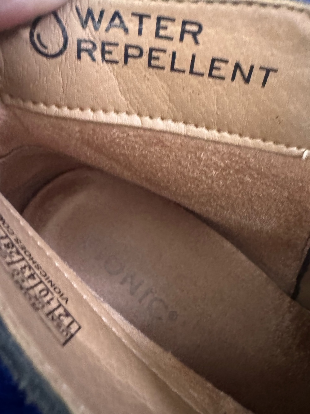 Vionic Romy Water Repellent Suede Bootie Size 12 - Picture 6 of 6